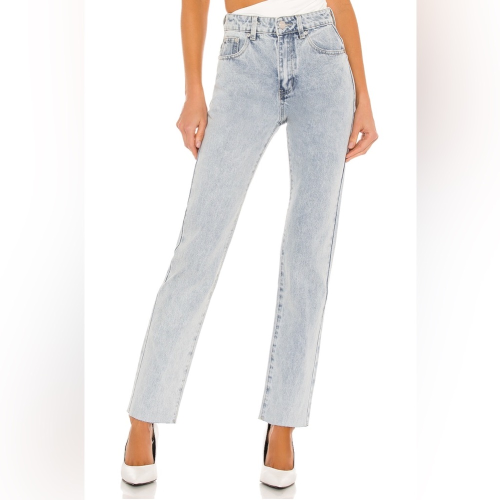 Dylan Straight Denim Jean in Vintage Blue